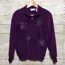 Alfred Dunner Petite  embellished sweatshirt size SP Photo 1