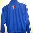 Italia Soccer Jacket Blue Photo 1