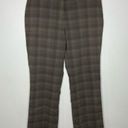 Nike  golf straight Leg Pants brown plaid size 12 Photo 0