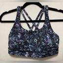 Lululemon  Energy Longline Bra Multi Color Size 6 Photo 3