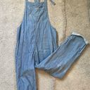 Aerie Pinstripe Soft Overalls Photo 2