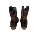 Dingo Vintage  Brown Genuine Leather Embroidered Boho Coastal Cowgirl Boots 6 Photo 10