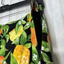 Talbots  Citrus Fruit Print Slacks Crop Pants size 12 Photo 6