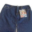 Paris Blues  Y2K Denim Skirt Dark Wash High Slit Retro Classic Size Medium NWT Photo 1