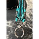 Krass&co NWOT West &  Navajo Pearl and Turquoise Necklace with Large Naja Pendant Photo 1