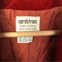 Nordstrom  Vintage Velvet Rust Orange Two Button Blazer M Photo 3