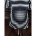 Tommy Hilfiger  T-Shirt Women's XL Blue Stripe Short Sleeve Scoop Neck Cotton Photo 2