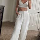 Showpo | White Two Piece Crop Wide Leg Set Photo 2