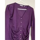 360 Cashmere  Women's Small purple  Pullover Sweater cashmere silk blend Photo 3