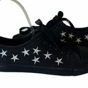 American Eagle  Black Stars‎ Embroidered Sneakers 8 Photo 5