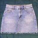 Wild Fable Distressed Denim Skirt Photo 0