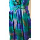 Oleg Cassini Vintage  100% Silk Dress Summer straps Size 6 Photo 2