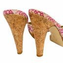BCBGirls  Pink High Heels Cork Sandal 9B Photo 5
