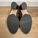 Louise et Cie  Brown Leather Suede Lo-vasca Heeled Ankle Booties Photo 10