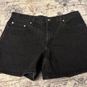 Polo Womens vintage black denim 5” Saturday shorts by  Ralph Lauren size 12 Photo 0