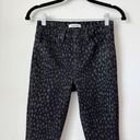 Good American  Good Legs Crop Jeans in Foil 001 Black sz 25 Photo 3