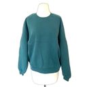 Spirit Jersey Oversized Sweatshirt Short Matching Set Unisex Cotton Sz M Green Size M Photo 2