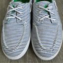 Polo  Ralph Lauren Lilia Seersucker Boat Shoes Women’s Size 8.5 Photo 2