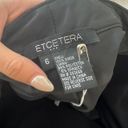 Etcetera Black Suede Pants Size 6 Photo 2