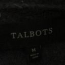 Talbots  Double-Face Wing Collar Jacket  Sz. M Solid Navy Gray Wool Blend Photo 6