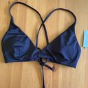 ANDIE  The Elwood Top Bikini Swimsuit Black size M NWT Photo 2