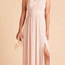 Birdy Grey NWT  Grace Chiffon Pale Blush Pink Convertible Bridesmaid Dress Photo 1