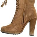 ALLSAINTS  Stepney Brown Suede Over the Knee Lace Up Tassel Boots EU 36/US 6 $900 Photo 3