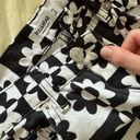 Pull & Bear Black And White Flower Checker Pants Photo 3