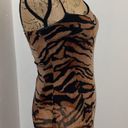 Missguided Animal Print  Maxi Mesh Dress Photo 3