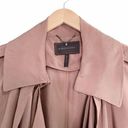 BCBGMAXAZRIA  Brielle Sleeveless Belted Trench Coat Mocha Beige Womens Size Large Photo 8