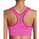 Avia  Womens Seamless Sports Bra Size Small 4-6 Minimum Support Pads Pink  New Photo 5