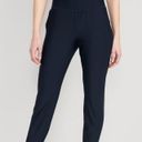 Old Navy Active Powersoft Navy Blue High-Rise Leggings Joggers Go-Dry Photo 0