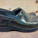 Dansko  Professional Women’s Size 36 Green Prism Sparkle Patent Leather Clogs Sho Photo 3