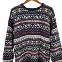 American Eagle Vintage  Outfitters Fair Isle Print Sweater Photo 1