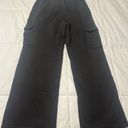 John Galt Black Anastasia Cargo Sweatpants Photo 2