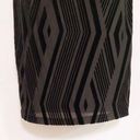 Bar III BAR||| - Black Velvet Pattern Bodycon Pencil Skirt Small Photo 3