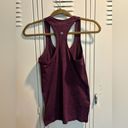 Lululemon Women  Swiftly Tech Racerback Black /
Chilled Grape Size 4 Photo 2