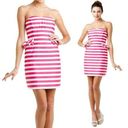 Lilly Pulitzer  Maybell Short Stripe Strapless Dress NEW Photo 4