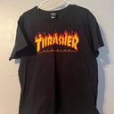 Thrasher Magazine Black T-Shirt Photo 0