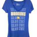 Nba  Golden State Warriors Blue Dotted Logo T-Shirt Small NWOT Photo 0