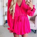 VICI Found Love Pleated Romper Pink Photo 0