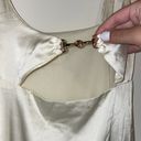 White Satin Dress Photo 1