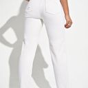 SheIn White Jeans Photo 2