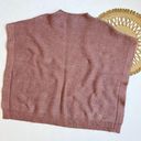 Universal Threads Universal Thread Mauve Pink Poncho Sweater Photo 0