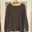 Pink Clover  brown knit sweater side buttons women’s size M Photo 0