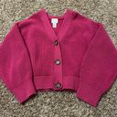 ZARA Pink Sweater Cardigan Photo 0