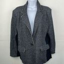 Tommy Hilfiger  Soft Fabric Mix Media Cotton Mix Blazer raw hem size Large Photo 2