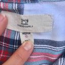 Thread and Supply White Flannel Shirt Photo 3