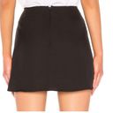 L'Academie  Black High Waist Skort The Rosanna Tulip Front Size S Photo 2