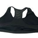 Reebok NWT  Lux Graphic Padded Racerback Bra Black Size 4X Photo 4